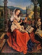 Bernard van orley Mary with Child and John the Baptist Spain oil painting reproduction